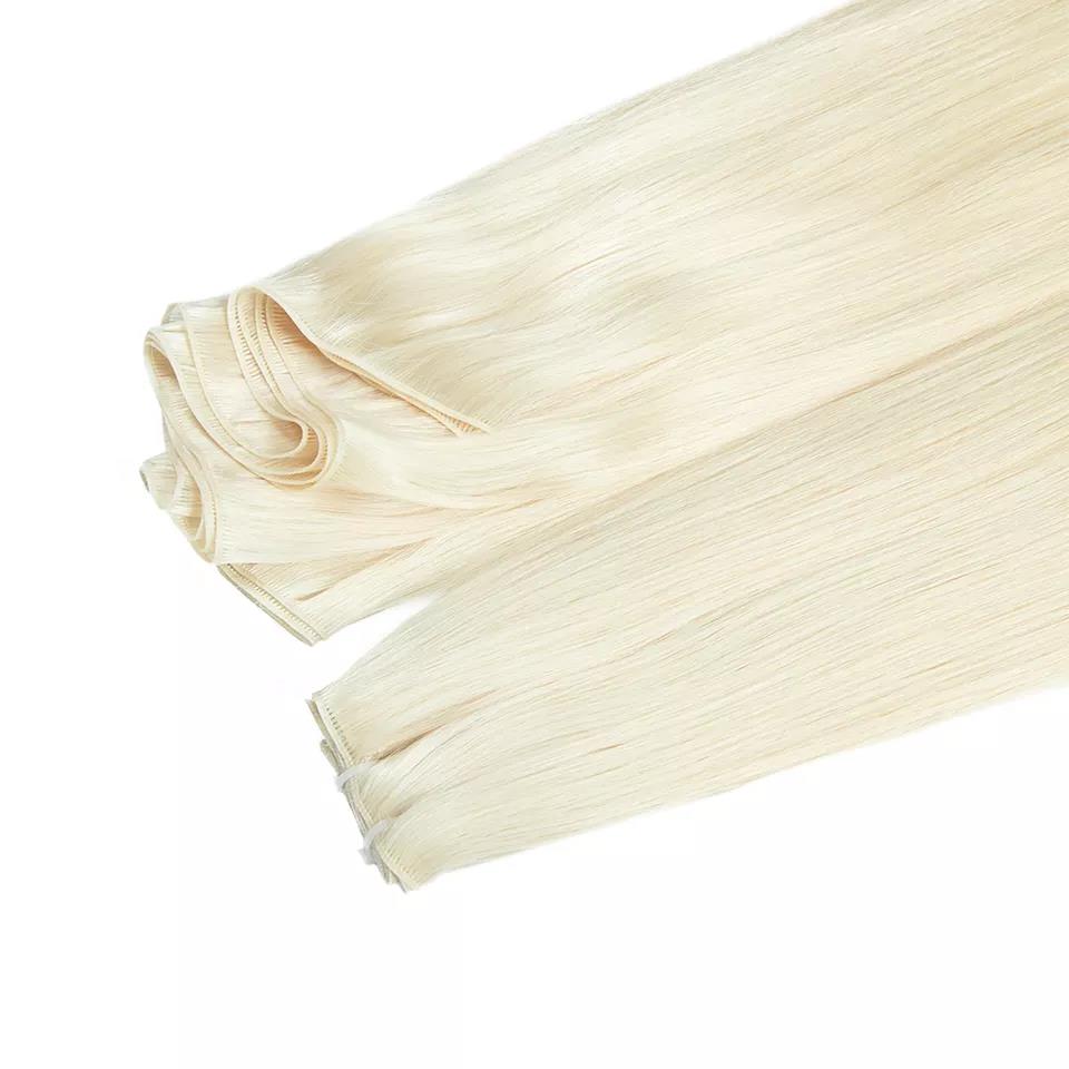 High Quality Genius Weft Can Be Cut No Return Thin Soft Light Genius Weft Hair Extension